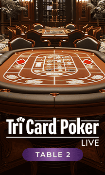 TriCard Poker Table 2