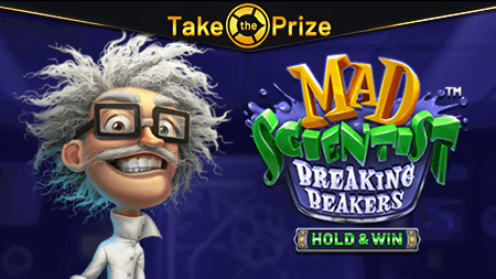 Mad Scientist Breaking Beakers