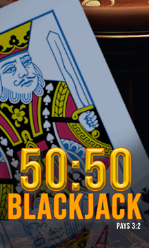 50:50 Blackjack