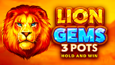 Lion Gems 3 Pots: Hold and Win