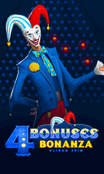 4 Bonuses Bonanza - Plinko Spin
