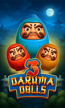 3 Daruma Dolls