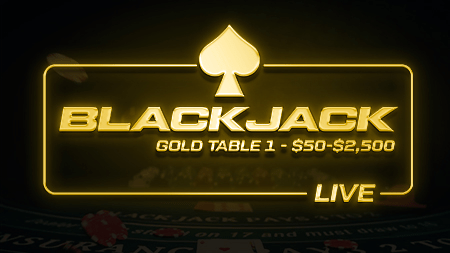 Blackjack Gold Table 1