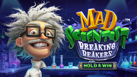 Mad Scientist Breaking Beakers