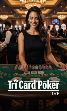 TriCard Poker Table 1